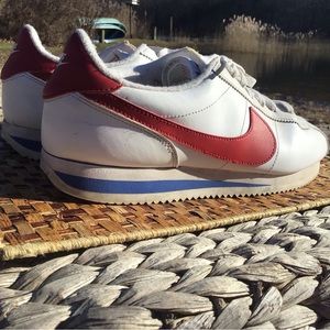 Nike Classic Cortez OG Forrest Gump Basic Red and Blue shoes
